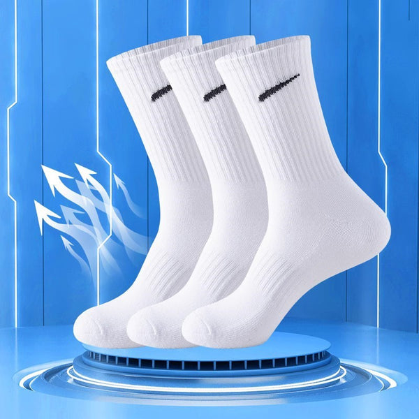 Professional Sports Socks Suwan Nike Socks Pure Cotton Towel Bottom Mid-calf Sports Socks Combat Basketball Socks